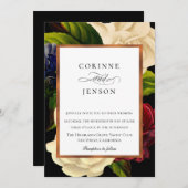 ムーディーガーデンフローラ結婚ズ 招待状 (正面/裏面)