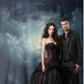 ムーディースゴシックフルムーンナイトスカイXLarge タペストリー