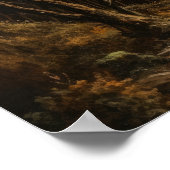 ムーディースゴシックムーンアートプリントポスター ポスター (角)