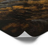 ムーディースゴシックムーンアートプリントポスター ポスター (角)