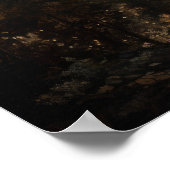 ムーディースゴシックムーンアートプリントポスター ポスター (角)