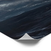 ムーディースゴシックムーンアートプリントポスター ポスター (角)