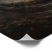 ムーディースゴシックムーンアートプリントポスター ポスター (角)