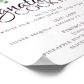 ムーディーパッション | ドラマチックパープル シグネチャードリンクス ポスター (角)