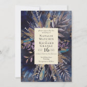 ムーディーブーケ植物結婚学校 招待状 (正面)