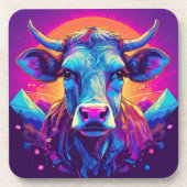 ムーディー牛 コースター (正面)