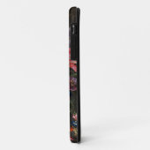 ムーディー花模様フラワーナイトバラブーケ Case-Mate iPhoneケース (裏面/左)