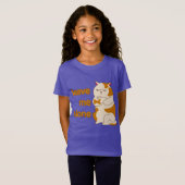 ムーディー離れな太猫のTシャツ Tシャツ (正面フル)