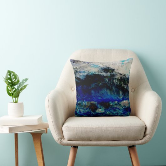 ムーディ抽象芸術ストーム絵を描クラウド クッション (椅子)