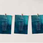 ムーディ海水色テーブル番号座席表