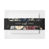 ムーディ結婚式招待状ベリーバンド 招待状ベリーバンド (正面例)