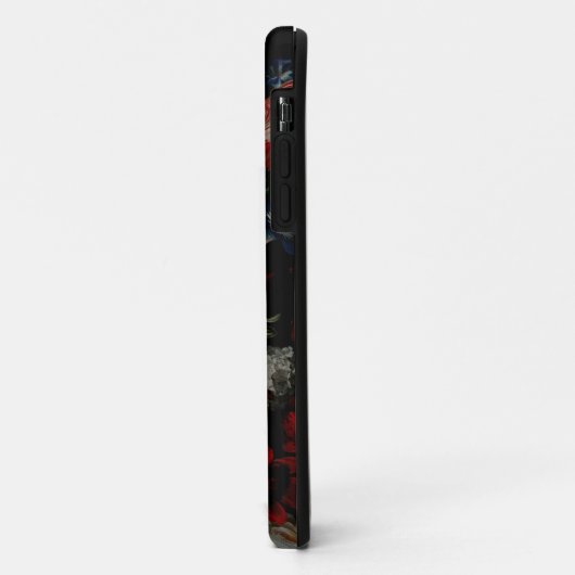 ムーディ花模様フラワーナイトブーケゴシック Case-Mate iPhoneケース (裏面/左)