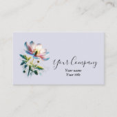 ムーディ開花名刺 名刺 (正面)