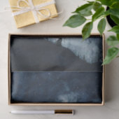 ムーディ青い水色の月の女神が分離する 薄葉紙 (ギフト)