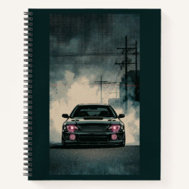 ムーディJDM GC8 クラシックスポーツカーのスモーク風景 N ノートブック