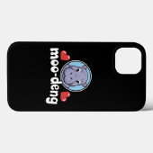 ムーデンぴょんぴょんぶた タイの絵のかわいい赤ちゃんカビル Case-Mate iPhoneケース (裏面 (横))
