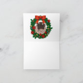 ムーデン ヒポポのメリークリスマス サンキューカード (内部)