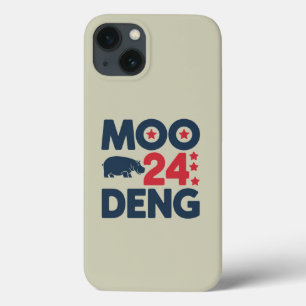 ムーデン 2024 かわいいベイビーヒッポ iPhone 13ケース