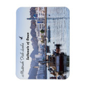 ムートラフィッシュ波止場 – オマーン，マスカット マグネット (縦)