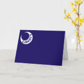 ムートリー国旗(自由) (アメリカ史) カード (黄色い花)