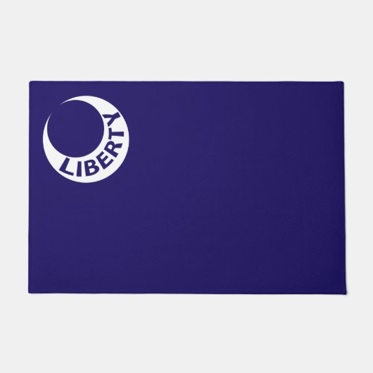 ムートリー国旗（自由） （アメリカ史） ドアマット (正面)