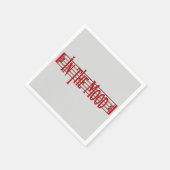 ムードで スタンダードカクテルナプキン (角)