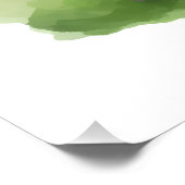 ムードのポスターのための可愛い前向きイースターバニー ポスター (コーナー)