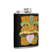 ムードの力強いサイケデリックティキおもしろい像 フラスク (右)