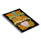 ムードの紫色の舌サイケデリックの天気像、 ノートブック (右側)