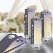 ムードグラデーショ結婚ンの応援インディゴサンセットID741 ボトルネックタグ