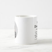 ムードパーソナライズされたエンハンサー写真オフィスギフトティー コーヒーマグカップ (中央)