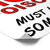 ムード中毒ポおもしろいスター ポスター (角)