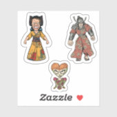 ムード私に話さない – 怒顔ステッカー シール (シート)