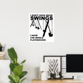 ムード遊び場おもしろいポスター ポスター (ホームオフィス)