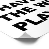 ムード遊び場おもしろいポスター ポスター (角)