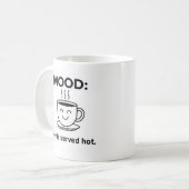 ムード・マグ2:スマイリーフェイス コーヒーマグカップ (正面左)