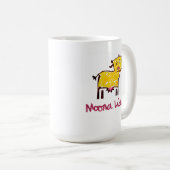 ムーナリサ牛のマグカップ コーヒーマグカップ (正面右)