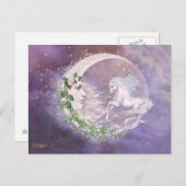 ムーニコーンはがき ポストカード (正面/裏面)