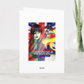 ムーニーH.I.Pラグドール付き14誕生日カード カード (裏面)