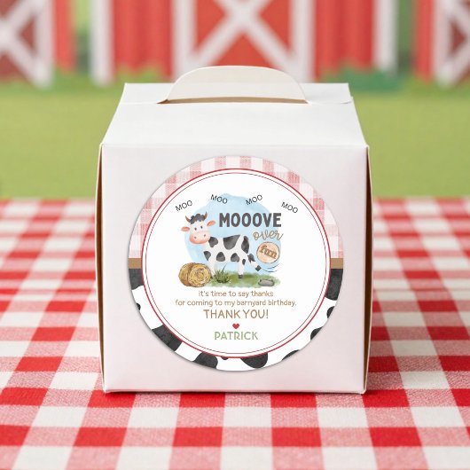 ムーバー誕生日優先ステッカー ラウンドシール