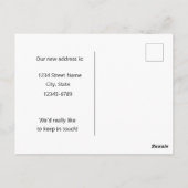 ムービングアナウンスハワイネグースハイビスカス ポストカード (裏面)