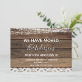 ムービングアナウンスファームハウス素朴ウッド 招待状 (スタンド正面)