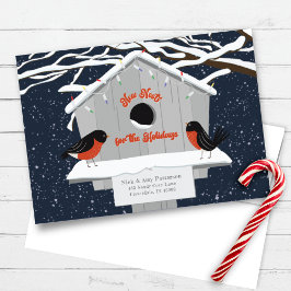 ムービングアナウンスホリデーネイビー シーズンカード