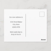 ムービングアナウンスメイン《鳥》アメリカゴガラピネコーンツリー ポストカード (裏面)