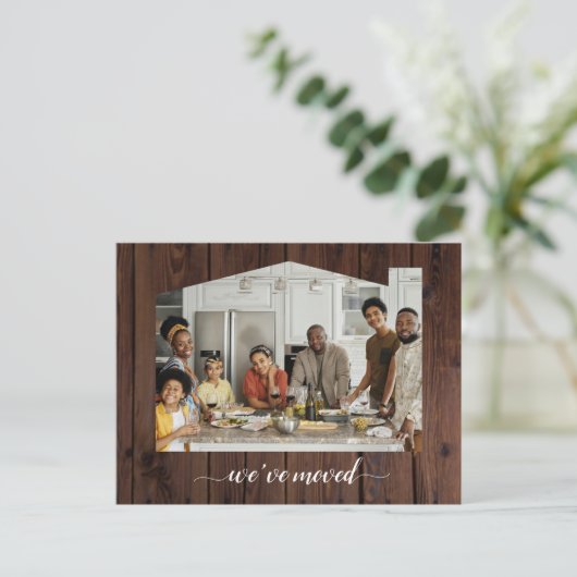 ムービングアンティークハウス 案内ポストカード (スタンド正面)