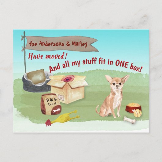 ムービングカイトチワオトイズアウアニューホーム ポストカード (正面)