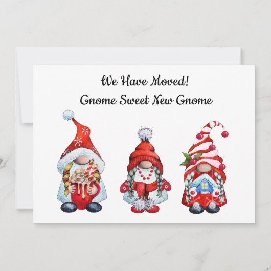 ムービングニューホーム格言スウィート格言発表 案内状 (正面)