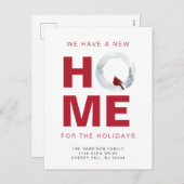 ムービングレッド(鳥)ショウジョウコウカンチョウニューホーム シーズンポストカード (正面/裏面)