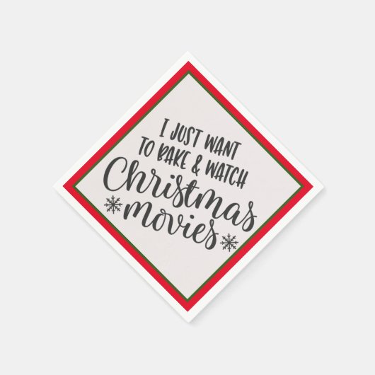 ムービーのベイク処理とウォッチ スタンダードカクテルナプキン (角)