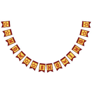 ムービーのマーキー記号を表示 バンティングフラッグ